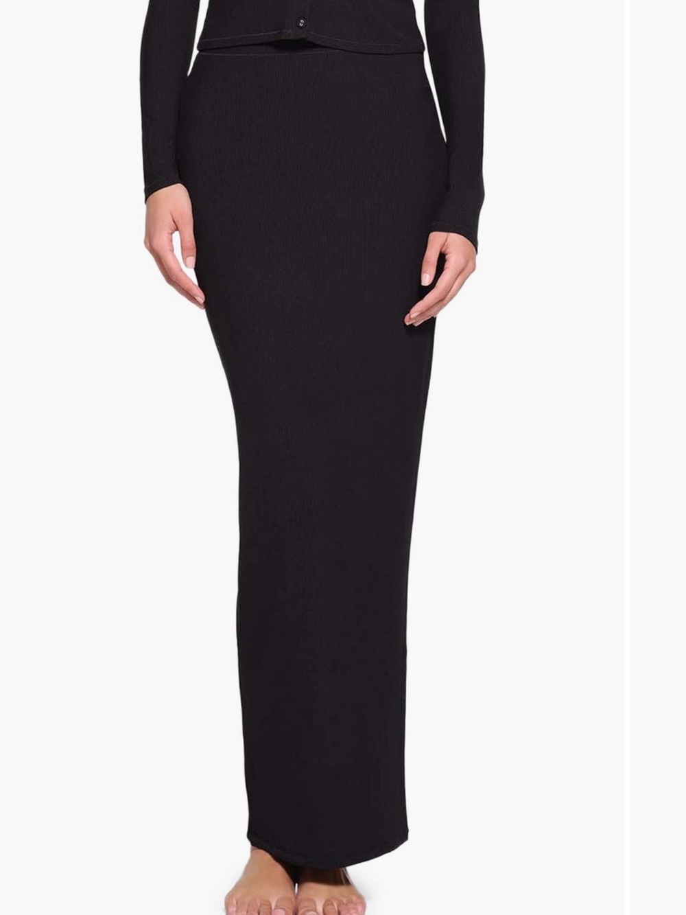 SKIMS Soft Lounge Long Skirt – Sapphire Blue NWT